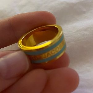 Marc by Marc Jacobs Gold/Mint Ring